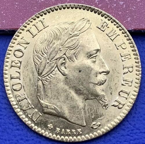 10 Francs Or Napoléon III Tête Laurée 1866 BB