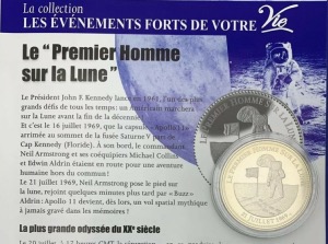 Médaille BU, Le premier Homme sur la Lune