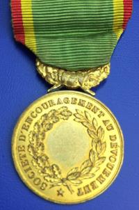 Médaille Société Républicaine d'encouragement au dévouement