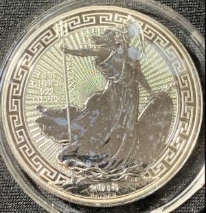 1 Oz argent 2018 Royaume-Uni Oriental