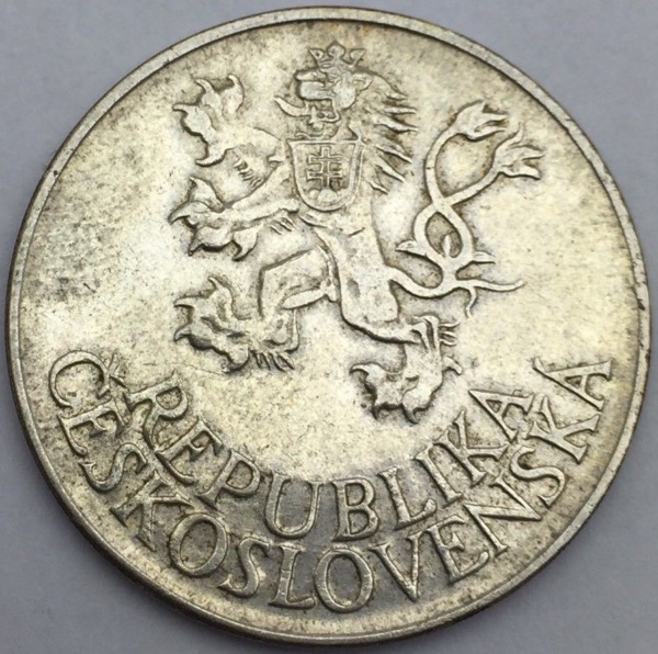 Tchécoslovaquie 25 Korun 1955
