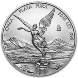 Libertad Mexique 2018 1oz argent pur