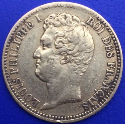 Monnaie Or, 20 Francs Or, Louis Philippe I 1831 A, Paris Tranche en creux
