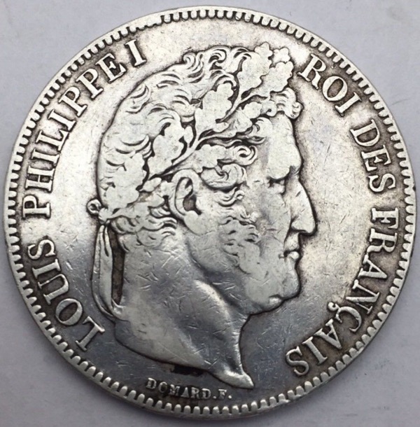 Louis Philippe I 5 francs 1841 B