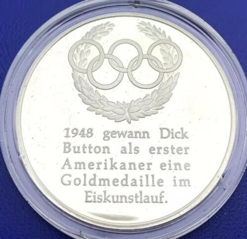 Médaille argent, Histoire des Jeux Olympiques, Saint Moritz 1948