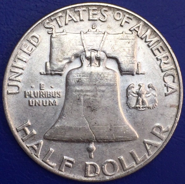 Half dollar Franklin 1958 États-Unis Denver 
