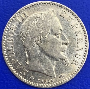 10 Francs or Napoléon III Tête Laurée 1864A