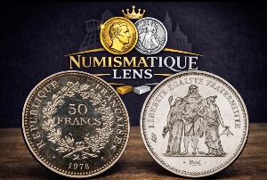 50 Francs Hercule 1978 Argent 900/1000