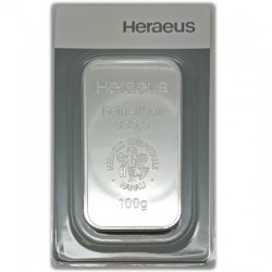100g Lingot argent 999