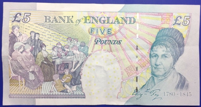 Royaume-Uni, Billet, 5 pounds 2002