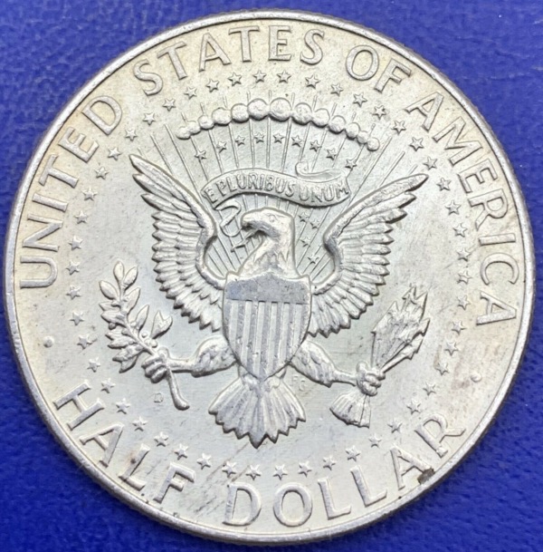 Half Dollar 1964 D Kennedy, Argent, Etats-Unis 