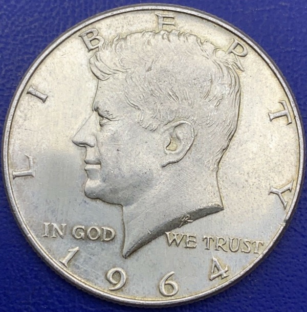 Half Dollar 1964 Kennedy, Argent, Etats-Unis 