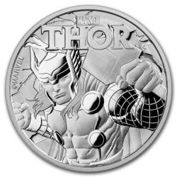 1 dollar Tuvalu Marvel Thor 2018 argent pur 999 - Marvel series