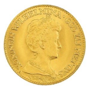Pièce Or 10 Gulden 1917 – Pays-Bas