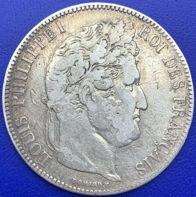 5 francs Louis Philippe I 1843 A