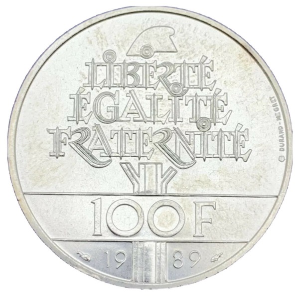 100 Francs Droit de l'homme 1989