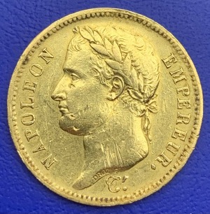 40 Francs Or Napoleon Empereur 1811 A