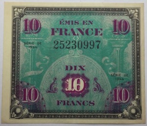 10 francs 1944