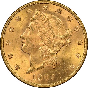 Monnaie or, Pièce 20 dollars or Liberté, Etats-unis