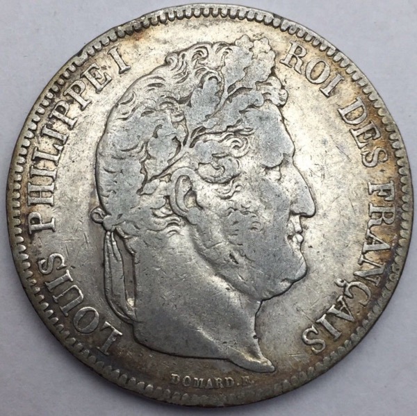 Louis Philippe I 5 francs 1841 K
