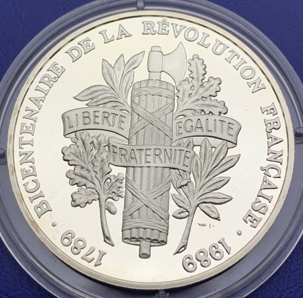 Médaille Argent Bicentenaire de la Révolution - Comité salut public 1793