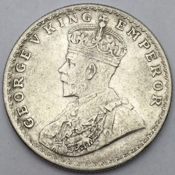 Inde Britannique 1 Rupee George V 1916 Bombay
