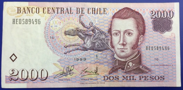 Chili Billet 2000 Pesos 1999