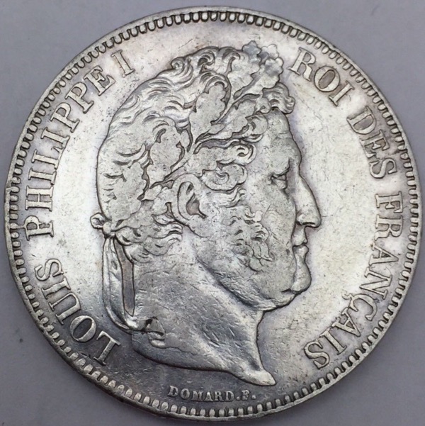 Louis Philippe 5 francs 1833 K