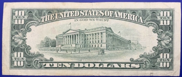 Etats-Unis, Billet 10 dollars New-York 1995, Hamilton