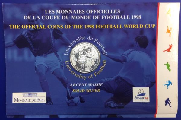 BU 1 franc Coupe du Monde de Football 1998