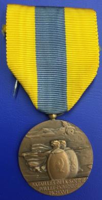 Médaille Combattants de la Somme 1914-1918-1940 