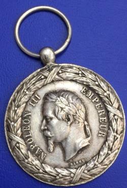 Napoléon III médaille Campagne d'Italie 1859