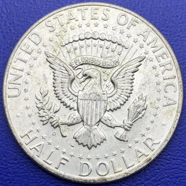 1/2 Dollar - "Kennedy Half dollar" - 1964 D - États-Unis