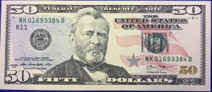 50 dollars 2013 Etats-unis K DALLAS