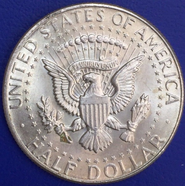 Monnaie Half dollar JF Kennedy 1964 États-Unis