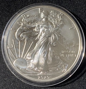 1 Oz Silver Eagle États-Unis 2020 Argent 9999