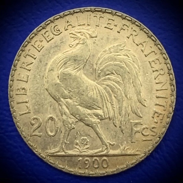 20 Francs or Coq Marianne 1900