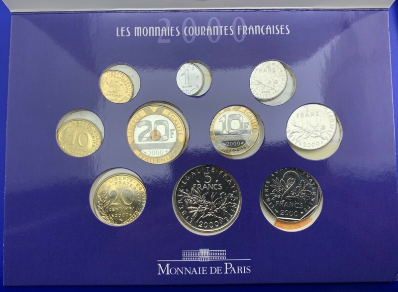 Coffret BU Série Franc 2000