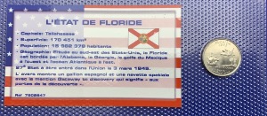 Etats-Unis Quarter dollar État de Floride UNC, année 2004