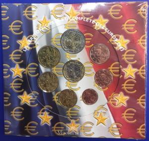 France coffret BU 8 monnaies Euro 2003