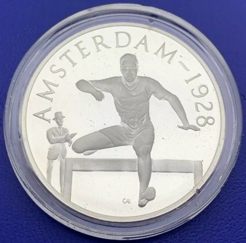 Médaille argent, Histoire des Jeux Olympiques, Amsterdam 1928