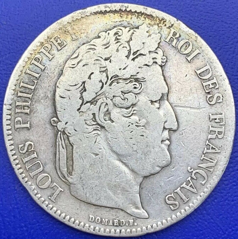 5 francs Louis Philippe I 1832 MA