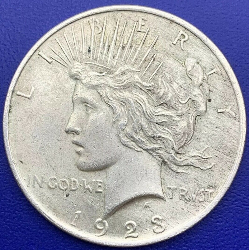 Etats-Unis, One Dollar Peace, 1923, argent
