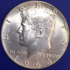 Half dollar Kennedy 1964 États-Unis