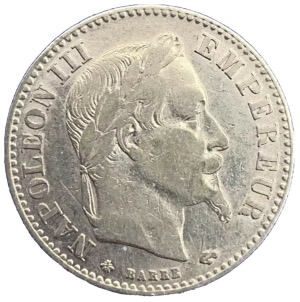 10 Francs or Napoléon III Tête Laurée 1862A