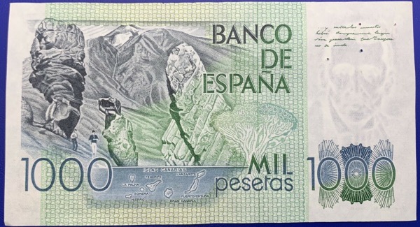 Espagne Billet 1000 Pesetas 1979 