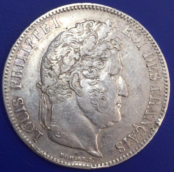 5 Francs Louis Philippe 1834 H 