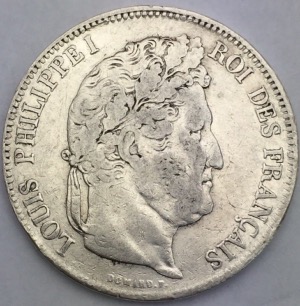 5 francs Louis Philippe Ier 1834 D