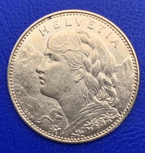 10 Francs Or Vreneli Suisse 1914