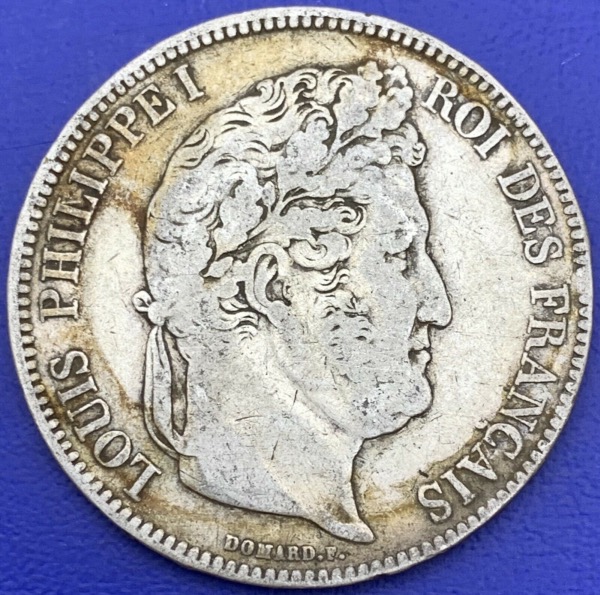 5 francs Louis Philippe 1838 MA 